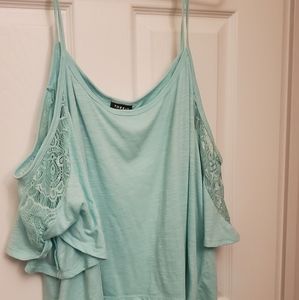 Torrid size 2 bare shoulder t-shirt